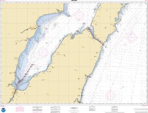 thumbnail for chart Lower Green Bay;Oconto Harbor;Algoma