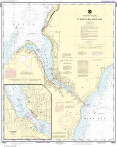 thumbnail for chart Sturgeon Bay and Canal;Sturgeon Bay