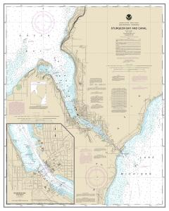 thumbnail for chart Sturgeon Bay and Canal;Sturgeon Bay