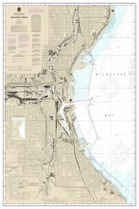 thumbnail for chart Milwaukee Harbor,