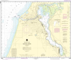 thumbnail for chart Manistee Harbor and Manistee Lake