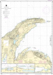 Big Bay Point to Redridge;Grand Traverse Bay Harbor;Lac La Belle harbor;Copper and Eagle Harbors thumbnail for chart Big Bay Point to Redridge;Grand Traverse Bay Harbor;Lac La Belle harbor;Copper and Eagle Harbors