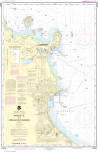 Marquette and Presque Isle Harbors thumbnail for chart Marquette and Presque Isle Harbors
