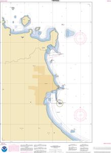 thumbnail for chart Marquette and Presque Isle Harbors