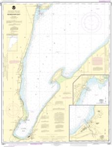 thumbnail for chart Keweenaw Bay;L Anse and Baraga Harbors