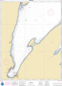 thumbnail for chart Keweenaw Bay;L Anse and Baraga Harbors