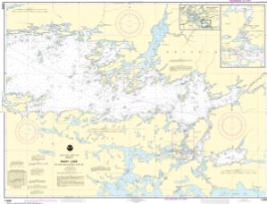 thumbnail for chart Rainy Lake-Big Island, Minn., to Oakpoint Island, Ont.;Kettle Falls