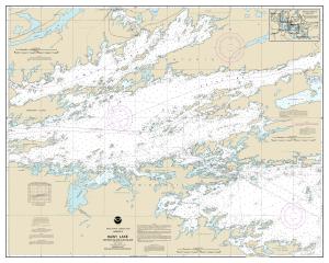 thumbnail for chart Rainy Lake-Dryweed Island, to Big Island