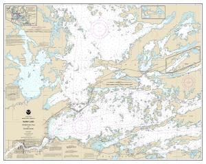 thumbnail for chart Rainy Lake-International Falls to Dryweed Island