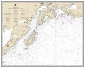 thumbnail for chart Cape St. Elias to Shumagin Islands;Semidi Islands,
