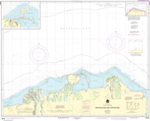 Barter Island and approaches;Bernard Harbor thumbnail for chart Barter Island and approaches;Bernard Harbor