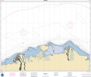 thumbnail for chart Barter Island and approaches;Bernard Harbor