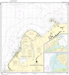 thumbnail for chart Cape Ramonzof to St. Michael;St. Michael Bay;Approaches to Cape Ramanzof