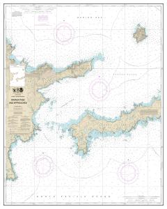 thumbnail for chart Kanaga Pass and approaches