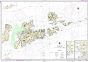 Atka Pass to Adak Strait;Three Arm Bay, Adak Island;Kanaga Bay, Kanaga Island;Chapel Roads and Chapel Cove, Adak Island thumbnail for chart Atka Pass to Adak Strait;Three Arm Bay, Adak Island;Kanaga Bay, Kanaga Island;Chapel Roads and Chapel Cove, Adak Island