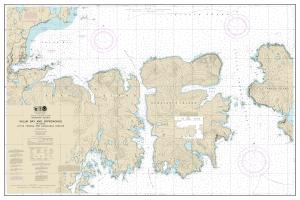 thumbnail for chart Kuluk Bay and approaches, including Little Tanaga and Kagalaska Strs.