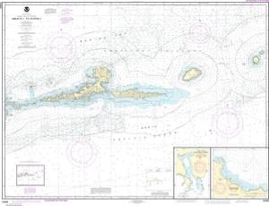 thumbnail for chart Amkta Island to Igitkin Island;Finch Cove Seguam Island;Sviechnikof Harbor, Amilia Island