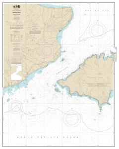 thumbnail for chart Unalaska Island Umnak Pass and approaches,