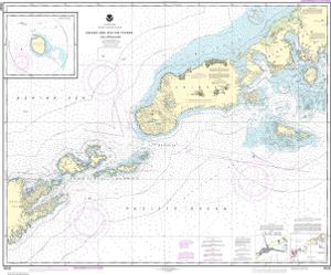 thumbnail for chart Unimak and Akutan Passes and approaches;Amak Island