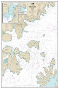 thumbnail for chart Shumagin Islands-Nagai I. to Unga I.;Delarof Harbor;Popof Strait, northern part