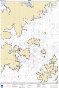 thumbnail for chart Shumagin Islands-Nagai I. to Unga I.;Delarof Harbor;Popof Strait, northern part