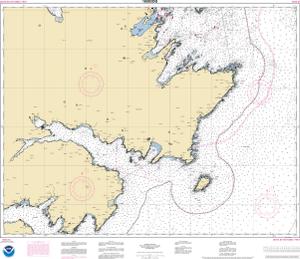 thumbnail for chart Chiniak Bay to Dangerous Cape