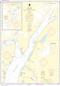 thumbnail for chart Port Wells, including College Fiord and Harriman Fiord