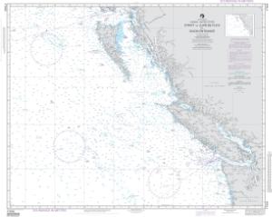 thumbnail for chart Strait of Juan de Fuca to Dixon Entrance