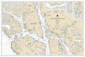 thumbnail for chart Stephens Passage to Cross Sound, including Lynn Canal