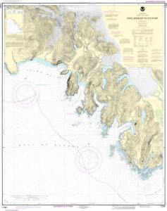 thumbnail for chart Cape Spencer to Icy Point