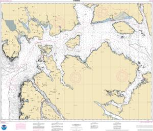 thumbnail for chart Icy Strait and Cross Sound;Inian Cove;Elfin Cove