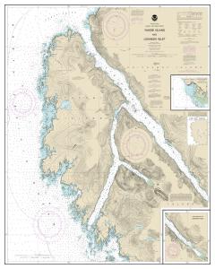 thumbnail for chart Yakobi Island and Lisianski Inlet;Pelican Harbor