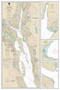 thumbnail for chart Lynn Canal-Point Sherman to Skagway;Lutak Inlet;Skagway and Nahku Bay;Portage Cove, Chilkoot Inlet
