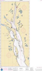 thumbnail for chart Lynn Canal-Point Sherman to Skagway