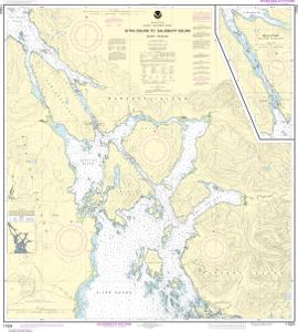 thumbnail for chart Sitka Sound to Salisbury Sound, Inside Passage;Neva Str.-Neva Pt. to Zeal Pt.