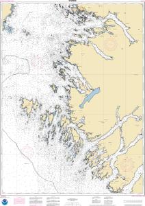 thumbnail for chart Crawfish Inlet to Sitka, Baranof I.;Sawmill Cove