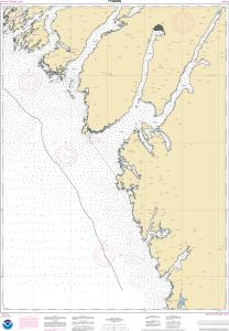 thumbnail for chart Snipe Bay to Crawfish Inlet,Baranof l.