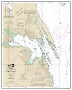 thumbnail for chart Gambier Bay, Stephens Passage