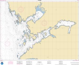 thumbnail for chart Bay of Pillars and Rowan Bay, Chatham Strait;Washington Bay, Chatham Strait