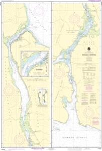 thumbnail for chart Wrangell Narrows;Petersburg Harbor