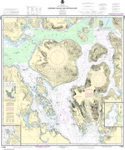 Zarembo Island and approaches;Burnett Inlet, Etolin Island;Steamer Bay thumbnail for chart Zarembo Island and approaches;Burnett Inlet, Etolin Island;Steamer Bay