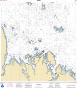 thumbnail for chart Lake Bay and approaches, Clarence Str.