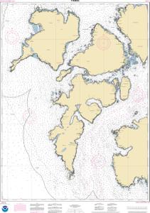 thumbnail for chart Baker, Noyes, and LuluIslands and adjacent waters