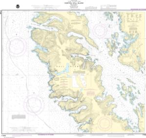 Central Dall Island and vicinity thumbnail for chart Central Dall Island and vicinity