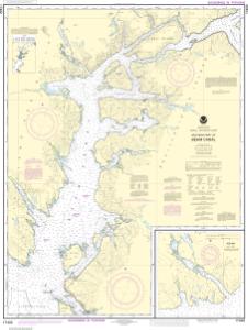 thumbnail for chart Behm Canal-western part;Yes Bay