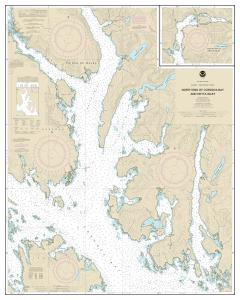 thumbnail for chart N. end of Cordova Bay and Hetta Inlet