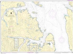 thumbnail for chart Clarence Strait, Cholmondeley Sound and Skowl Arm