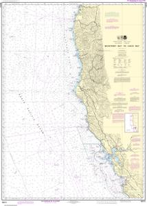 Monterey Bay to Coos Bay thumbnail for chart Monterey Bay to Coos Bay