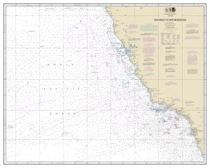 thumbnail for chart San Diego to Cape Mendocino