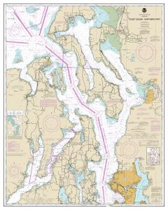 thumbnail for chart Puget Sound-northern part